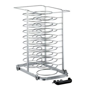 Diamond AC/A10-2385-X Removable Loader With Wheels, For 23 Plates (Ø 300Mm), Oven 10X Gn 1/1 (Space 85 Mm) - AC-A10-2385-X - 1