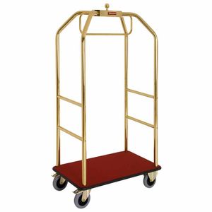 Diamond CVV/D Carriage For Luggage & Cloakroom "Gilded", 2 Wheels With Brakes - CVV-D - 1