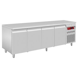 Diamond DT224/R2-LIQ 4 Door Stainless Steel Refrigerated Counter, 550 Litres - DT224-R2-LIQ - 1