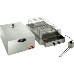 Diamond FAD-264 Electric Smoker For Food, 2 Levels (400X600 Mm + 340X545Mm) - FAD-264 - 1