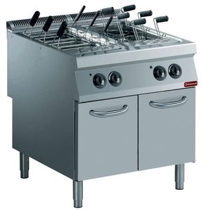 Diamond E22/CPA8-N 12 Basket Freestanding Electric Pasta Cooker, 20kW - E22-CPA8-N - 1