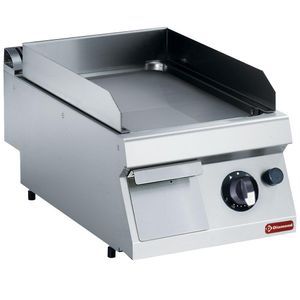 Diamond G17/PLCD4T-N Smooth Gas Chrome Cooking Plate - G17-PLCD4T-N - 1