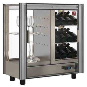 Diamond PVV-4/TR-R6 Modulable Refrigerated Wine Cooler, 64 Wine Bottles - PVV-4-TR-R6 - 1