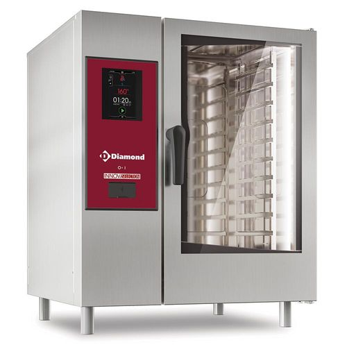Diamond SDET/XC-10-230V/3- Electric Direct Steam Convection Oven, 19kW - SDET-XC-10-230V-3- - 1