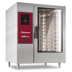Diamond SDET/XC-10-230V/3- Electric Direct Steam Convection Oven, 19kW - SDET-XC-10-230V-3- - 1