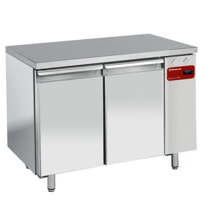 Diamond TS2N/H 2 Door Stainless Steel Refrigerated Counter, 260 Litres - TS2N-H - 1