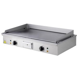 Diamond TYE-90/T-N Smooth Electric Griddle Cooking Teppanyaki Plate, 10kW - TYE-90-T-N - 1