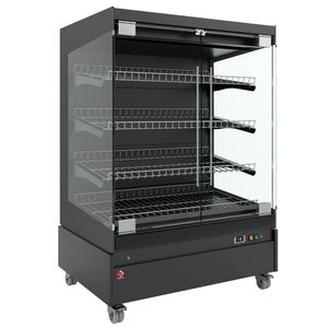 Diamond HAS10-P5 Heated Self Service Display Case on Wheels - HAS10-P5 - 1
