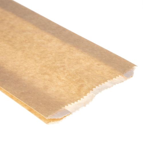 Fiesta Green Biodegradable Kraft Hot and Crispy Hot Food Bags 254 x 127mm (Pack of 500) - FC877 - 5