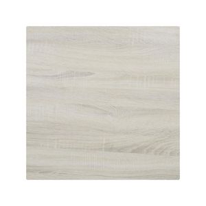 Bolero Pre-drilled Square Table Top Whitewash 700mm - HC291 - 3