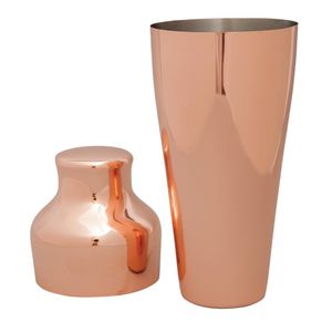 Beaumont Mezclar Art Deco French Cocktail Shaker Copper - DF226 - 3