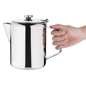 Olympia Concorde Stainless Steel Coffee Pot 1.365Ltr - K748 - 3