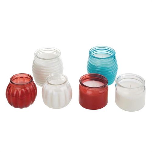 Olympia Pumpkin Jar Candle Red (Pack of 12) - CS751 - 5