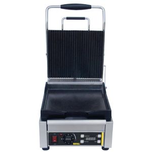 Buffalo Single Contact Grill Ribbed Top - L511 - 3