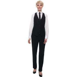 Events Ladies Black Waiting Trouser - Size 18 Petite - BB172P-18 - 1
