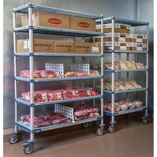 Metro Max Q Polymer Posts Shelving Add-On Kit 4 Shelves 1880x1220x610mm - DS358 - 5