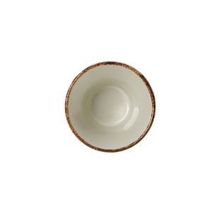 Steelite Brown Dapple Stackable Bowls 115mm (Pack of 12) - VV786 - 3