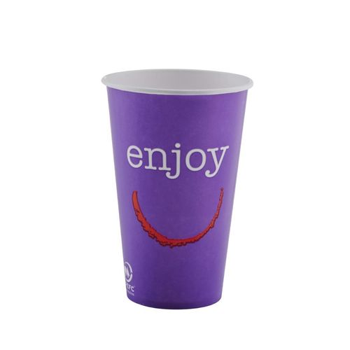 Huhtamaki Enjoy Paper Cold Cups 340ml / 12oz (Pack of 2000)