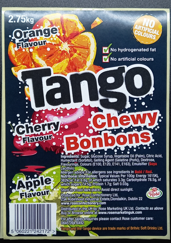 Confectionary Labels