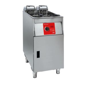 FriFri Precision 412 Electric Free Standing Single Tank Filtration Fryer PL412M31G0 - CX901
