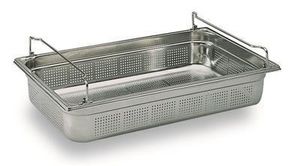 Bourgeat S/S Perf. Gn. Container Side Handles - GN1/1 D100mm - 741510 - 10216-01