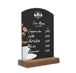 Counter/Table Top Chalkboards - Custom Printed - 1
