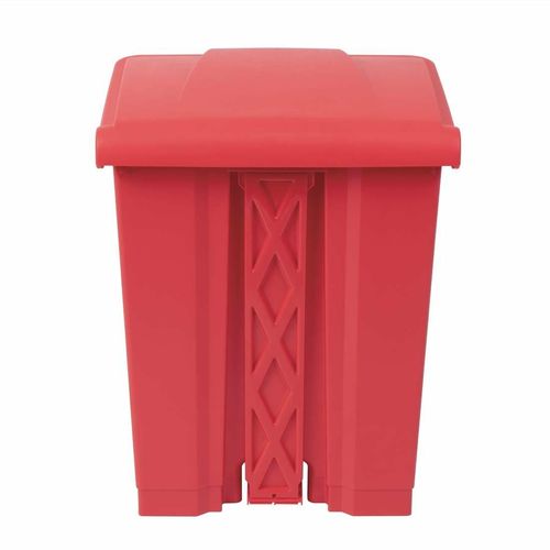 Jantex Kitchen Pedal Bin Red 65Ltr - DC710 - 3