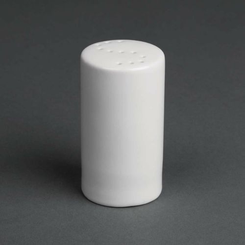 Olympia Whiteware Salt Shakers 80mm (Pack of 12) - CB702 - 1