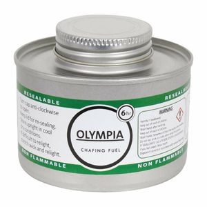 Olympia Liquid Chafing Fuel With Wick 6 Hour (Pack of 12) - CB735 - 1