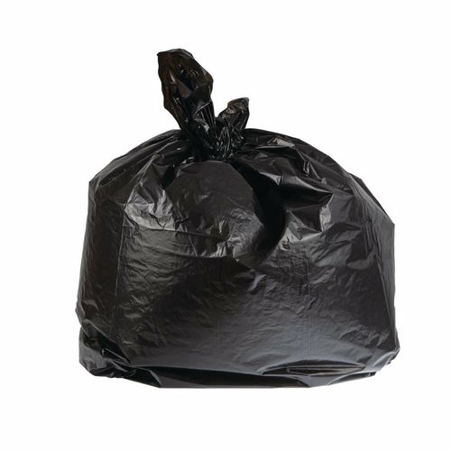 Jantex Medium Extra Heavy-Duty Black Bin Bags 70Ltr (Pack of 200) - GK687 - 5
