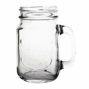 Olympia Handled Mason Jar 450ml (Pack of 12) - CM698 - 1
