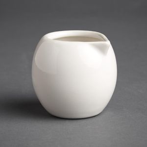Olympia Cafe Milk Jug White 70ml (Pack of 6) - CM754 - 3