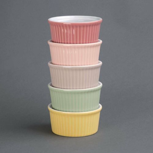 Olympia Pastel Ramekin Grey 145ml (Pack of 12) - DC806 - 5