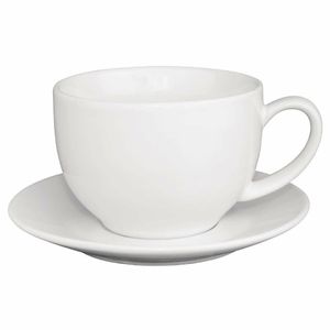 Olympia Cafe Cappuccino Cups White 340ml (Pack of 12) - GK077 - 3