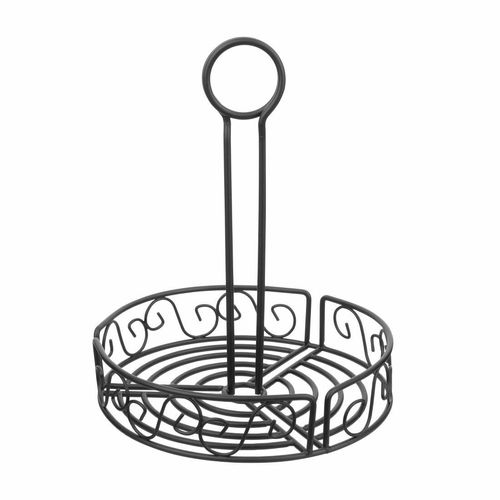 Olympia Wire Condiment Holder Black - GM245 - 1