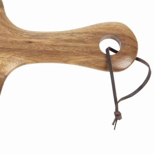 Olympia Acacia Wood Round Pizza Paddle Board 330mm - GM308 - 6