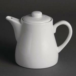 Olympia Whiteware Teapots 483ml (Pack of 4) - U822 - 1