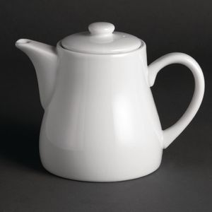 Olympia Whiteware Teapots 795ml (Pack of 4) - U823 - 1