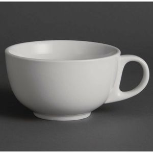 Olympia Whiteware Cappuccino Cups 425ml 15oz (Pack of 12) - U827 - 1