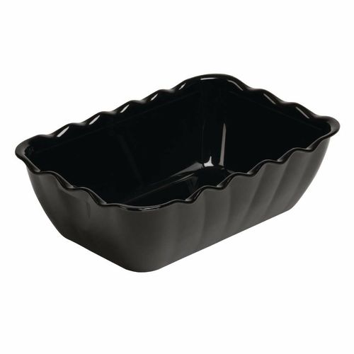 Olympia Kristallon Salad Crock 2Ltr Black - CB753 - 1
