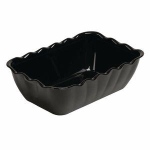 Olympia Kristallon Salad Crock 2Ltr Black - CB753 - 1