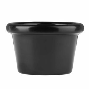 Olympia Kristallon Melamine Plain Ramekins Black 63mm (Pack of 12) - DM161 - 3