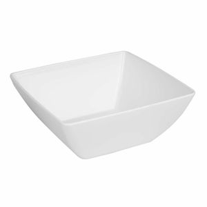 Olympia Kristallon Curved White Melamine Bowl 11in - DP145 - 3