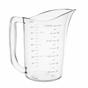 Vogue Polycarbonate Measuring Jug 2Ltr - DB452 - 3