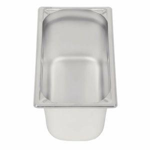 Vogue Heavy Duty Stainless Steel 1/3 Gastronorm Pan 150mm - DW444 - 3