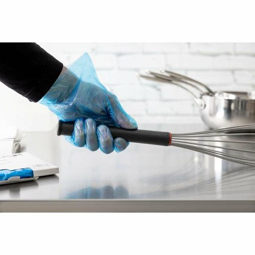 Disposable Powder-Free Polyethylene Gloves Blue (Pack of 100) - U602 - 5