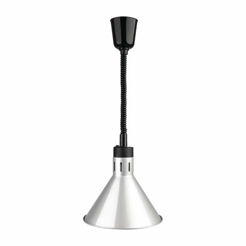 Buffalo Conical Retractable Heat Shade Silver Finish - DY464 - 1