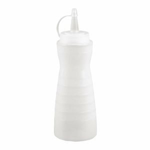 Vogue Clear Lidded Sauce Bottle - GF250 - 1