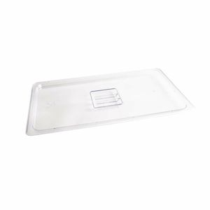 Vogue Polycarbonate 1/1 Gastronorm Lid Clear - U244 - 1