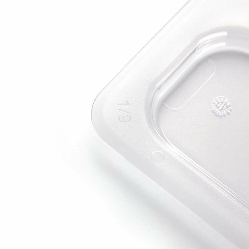Vogue Polycarbonate 1/9 Gastronorm Lid Clear - U249 - 4